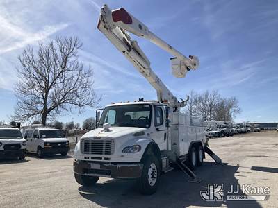 Altec AM60, 65 ft, Over-Center Material Handling Bucket Truck