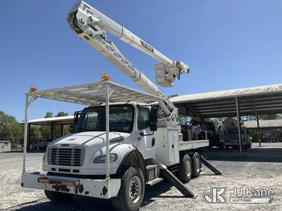 HiRanger TCX-55, 60 ft, Material Handling Bucket Truck