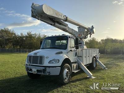 Altec AM55, 60 ft, Over-Center Material Handling Bucket