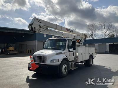 HiRanger HRX-55, 60 ft, Material Handling Bucket Truck
