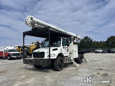 Altec LR7-58RM, 63 ft, Over-Center Bucket Truck