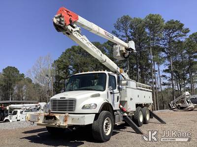 HiRanger TCX-55, 60 ft, Material Handling Bucket Truck