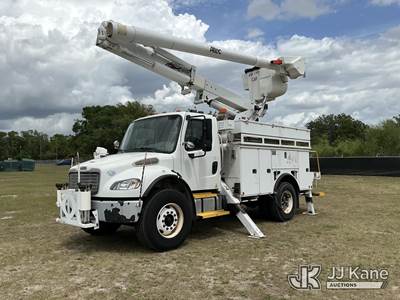 Altec L42M, 47 ft, Over-Center Material Handling Bucket Truck