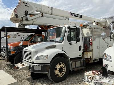 Terex/HiRanger HR52-MH, 57 ft, Material Handling Bucket Truck