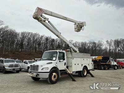Terex/HiRanger HR52-MH, 57 ft, Material Handling Bucket Truck