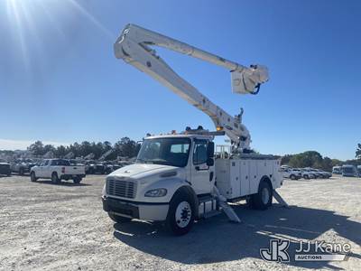 Altec AN55, 61 ft, Material Handling Bucket Truck