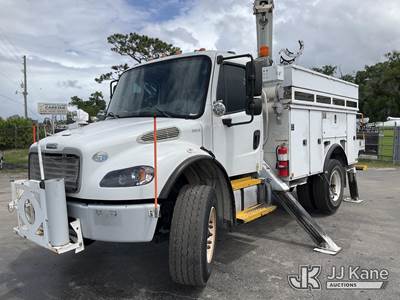 Altec L42M, 47 ft, Over-Center Material Handling Bucket Truck
