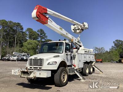 Altec AA55E-MH, 60 ft, Material Handling Bucket Truck