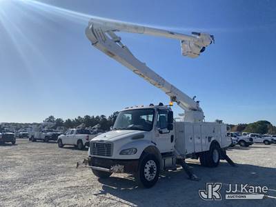 Altec AA55-MH, 700 Lb 60 ft, Material Handling Bucket Truck