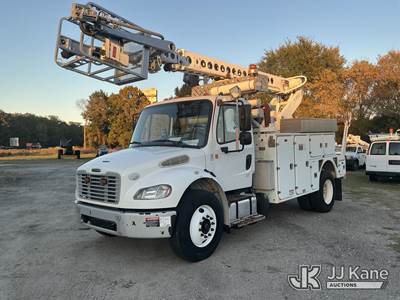 Altec A-T40C, 40 ft, Telescopic Non-Insulated Cable Placing Bucket Truck