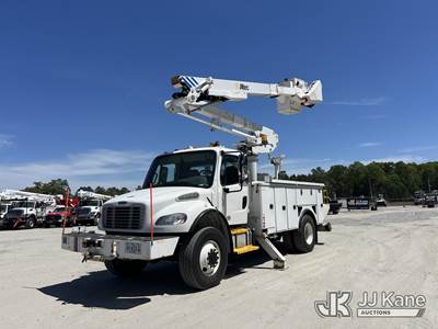 Altec AT48M, 53 ft, Articulating & Telescopic Material Handling Bucket Truck
