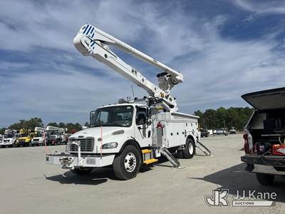 Altec AN55-OC, 60 ft, Over-Center Material Handling Bucket