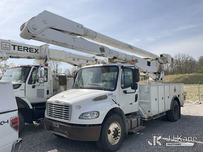 Altec AA755-MH, 60 ft, Material Handling Bucket Truck