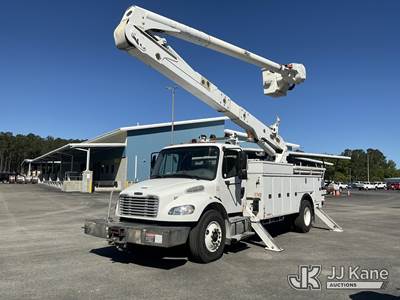 Altec AA60E-MH, 65 ft, Material Handling Bucket Truck