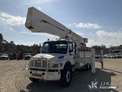 Altec A77-TE93, 97 ft, Material Handling Elevator Bucket Truck