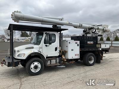 Altec LR7-60E70RM, 75 ft, Over-Center Elevator Bucket Truck