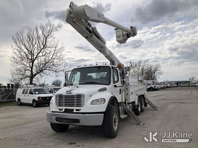 Altec AM60E, 65 ft, Over-Center Material Handling Bucket Truck