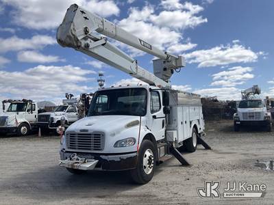 Terex/HiRanger HR52M, 57 ft, Material Handling Bucket Truck