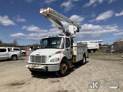 Versalift V043I-01, 47 ft, Over-Center Bucket Truck