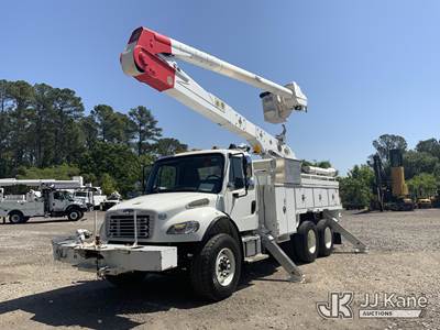 Altec AA55E, 60 ft, Material Handling Bucket Truck