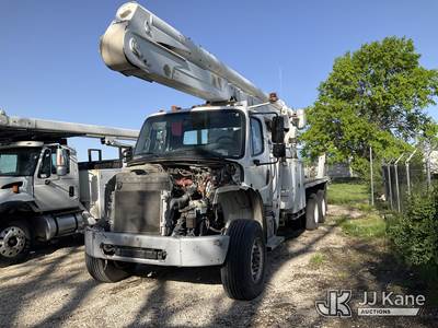Altec AN67-E100, 105 ft, Material Handling Elevator Bucket Truck