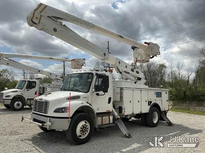 Altec AN55 MH, 60 ft, Material Handling Bucket Truck