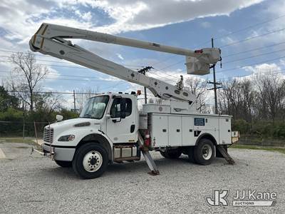 Altec AN55 MH, 60 ft, Material Handling Bucket Truck