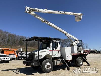 Terex XT60, 65 ft, Over-Center Bucket Truck