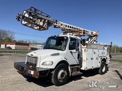 Altec A-T40C, 39 ft, Telescopic Non-Insulated Cable Placing Bucket Truck
