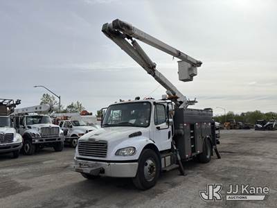 Terex/HiRanger SC45, 50 ft, Over-Center Bucket Truck