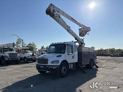 Terex/Telelect Hi-Ranger HR-52M, 57 ft, Material Handling Bucket Truck