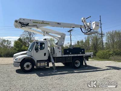 Altec TA55, 60 ft, Articulating & Telescopic Material Handling Bucket Truck