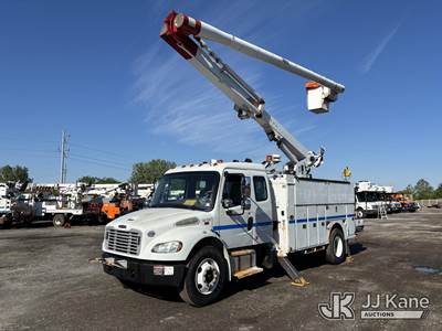 Altec LRV-55, 60 ft, Over-Center Bucket Truck