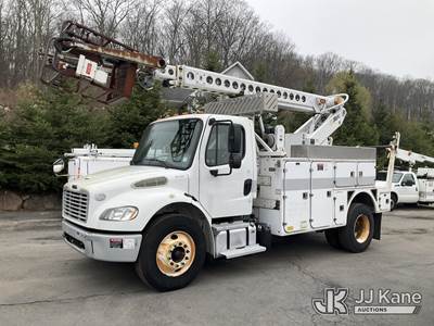 Altec A-T40C, 40 ft, Telescopic Non-Insulated Cable Placing Bucket Truck