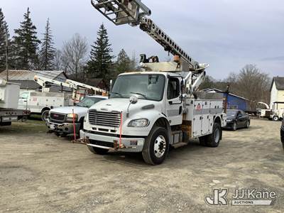 Altec A-T40C, 39 ft, Telescopic Non-Insulated Cable Placing Bucket Truck