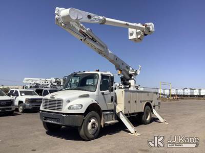 Altec AM55, 60 ft, Over-Center Material Handling Bucket Truck
