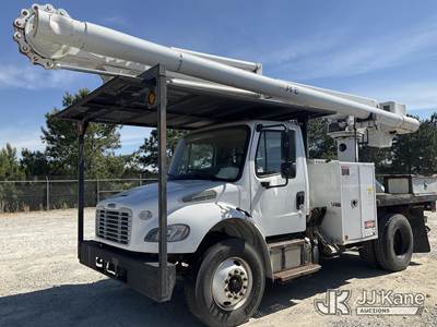 Altec LR758RM, 63 ft, Over-Center Bucket Truck