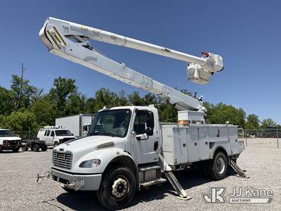 Altec AA55-MH, 60 ft, Material Handling Bucket Truck