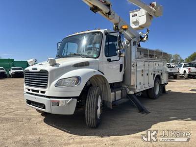 Altec L45-MH, 50 ft, Over-Center Material Handling Bucket Truck