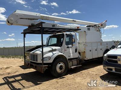 Altec AA755, 60 ft, Material Handling Bucket Truck