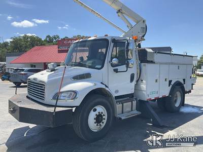 HiRanger TL45-M, 50 ft, Articulating & Telescopic Material Handling Bucket Truck