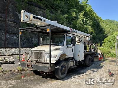 Terex XT60RM, 65 ft, Over-Center Bucket Truck