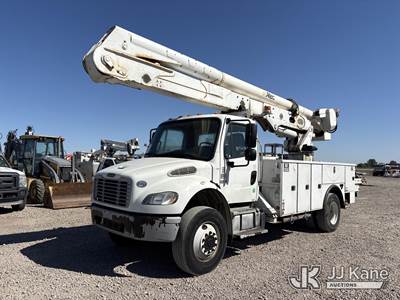 Altec AA55, 61 ft, Articulating Material Handling Bucket Truck
