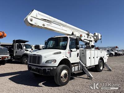 Altec AA55, 60 ft, Articulating Material Handling Bucket Truck
