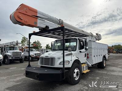 Altec AN67, 72 ft, Material Handling Bucket Truck