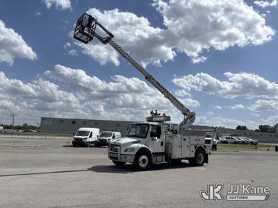 Altec A-T40C, 40 ft, Telescopic Non-Insulated Cable Placing Bucket Truck