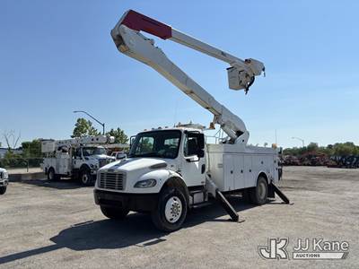 Altec A55-OC, 60 ft, Material Handling Bucket Truck