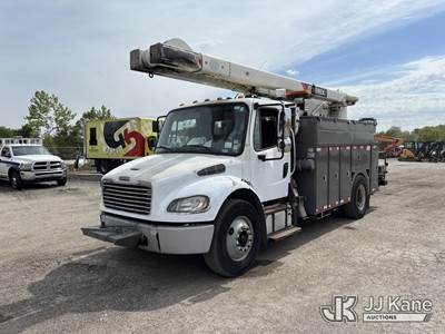 Terex/HiRanger SC45, 50 ft, Over-Center Bucket Truck