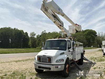Altec AM55, 55 ft, Over-Center Material Handling Bucket Truck