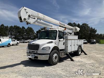 HiRanger 5TC-55, 60 ft, Material Handling Bucket Truck